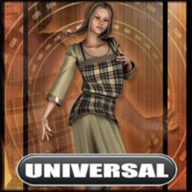 Universal Village Girl Image