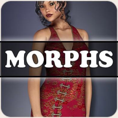 Morphs for Victoria 4 Lin Dress