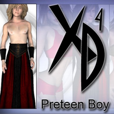 Preteen Boy CrossDresser License Image