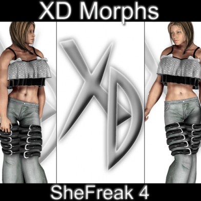 SheFreak 4 XD Morphs Image
