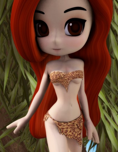 Jungle Tube Top for Cookie Image