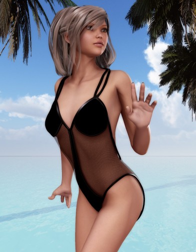 Mesh Swimsuit for V4 Image