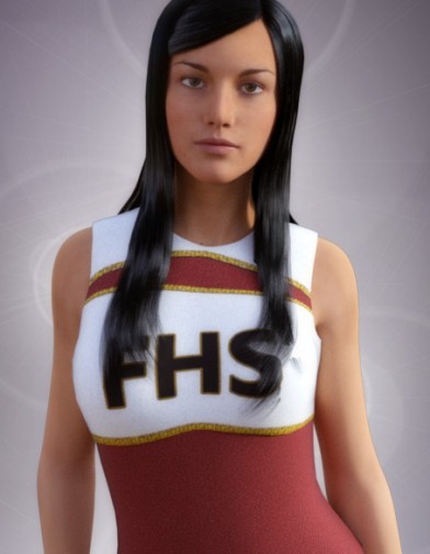 Cheerleader Top for Genesis 3 Image
