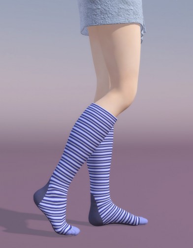 Knee High Toe Sock for A3 Image