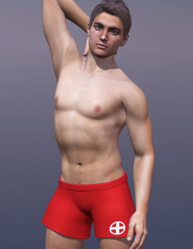Lifeguard Textures for Boxer Shorts Image