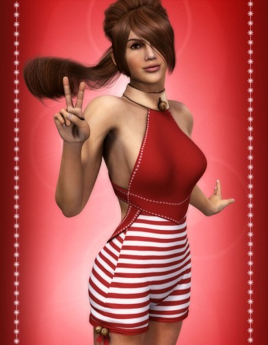 Candy Cane Elf for Dawn image