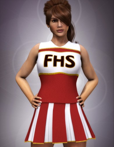 Cheerleader Skirt for Dawn Image