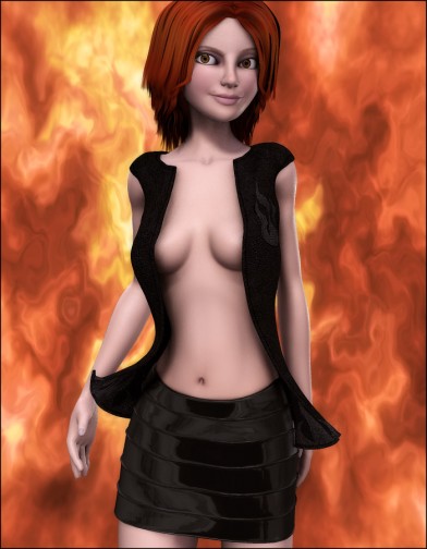 Fire Dragon Vest for SuzyQ 2 Image