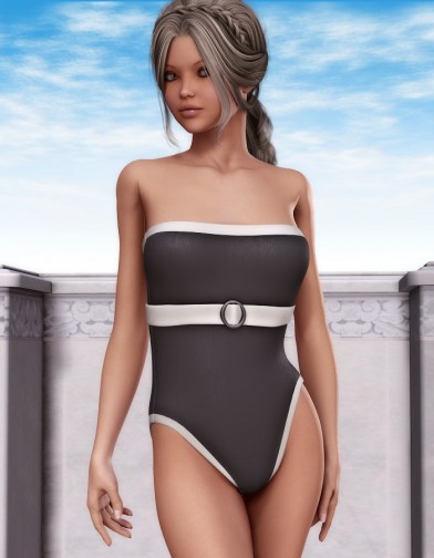 Front Buckle Swimsuit for V4 image