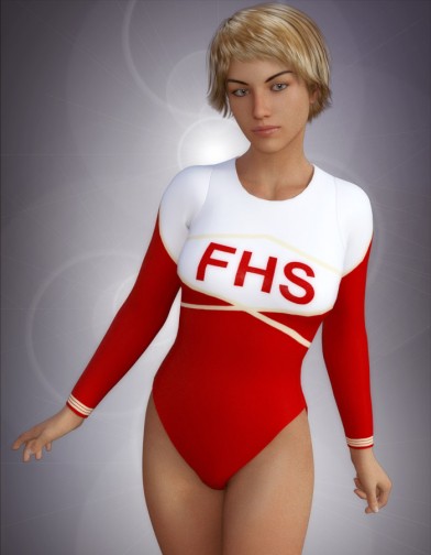 School Spirit: Gymnast for Genesis 8 Female image