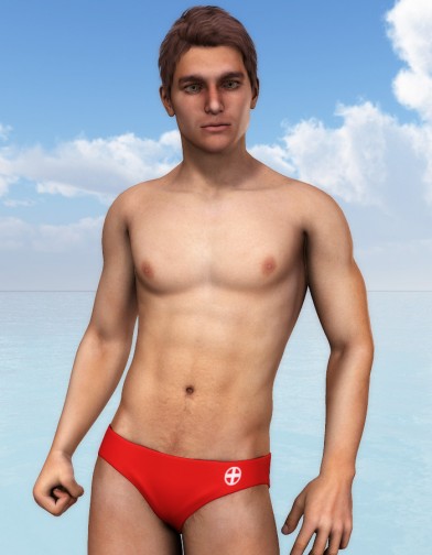 Lifeguard for Swim Brief Image