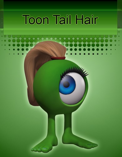 Toon Tail Hair for Rounds