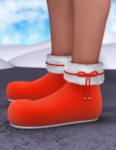 Santa Shoes for V4 image