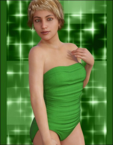 Shamrock Suit for Genesis 8 Female image