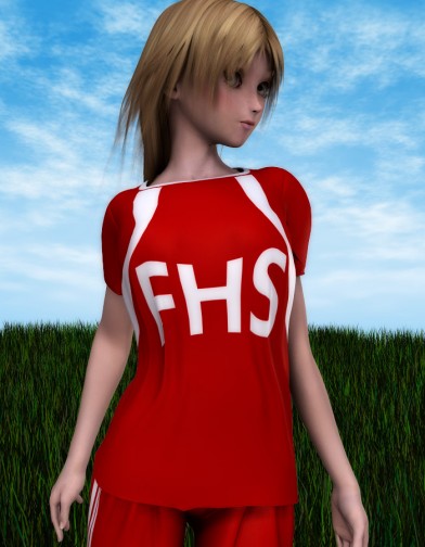 School Spirit: Soccer Uniform for Aiko 3  Image