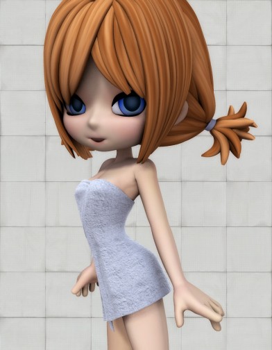 Full Body Towel for Cookie Image