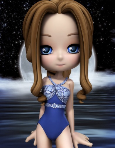 Midnight Swimsuit for Cookie image