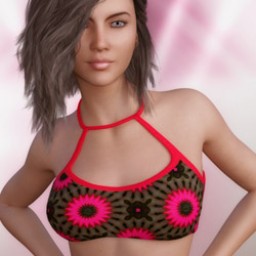 Sporty Bikini for Genesis 3 Female image