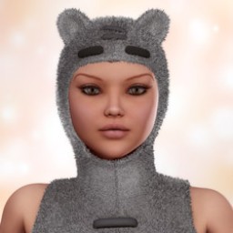 Animal Ears for Bod Costume for V4 image