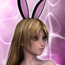 Bunny Ears and Tail for A3 Image