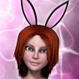 Bunny Ears and Tail for SuzyQ 2 IMage