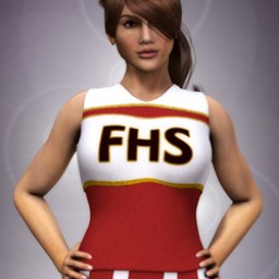 Cheerleader Top for Dawn Image