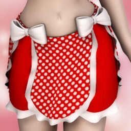 Polkadot Ruffled Skirt with Bows for Cookie image