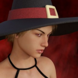Witch Hat for Genesis 8 Female image