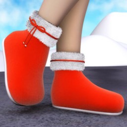Santa Shoes for Cookie image