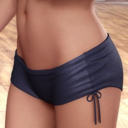 Swim Separates: Low Waist Bikini Bottoms with Side String-Tie for V4 image