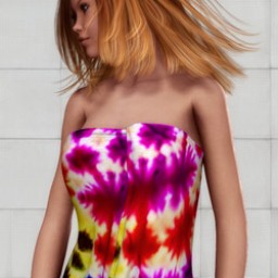 Tie Dye Textures for Full Body Towel image