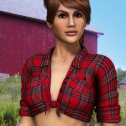 Tied Flannel Shirt for Dawn Image