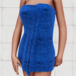 Full Body Towel Textures Image
