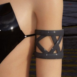 Night Slayers: X Arm Straps for Genesis 8 Female image