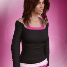 Yoga Shirt for Genesis 3 Female image