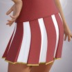 Cheerleader Skirt for Genesis 8 Female