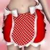 Polkadot Ruffled Skirt with Bows for Cookie
