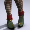 Jingle Elf Shoes for V4