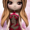 Pink Luv: Eternal Flame Dress for Cookie