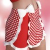 Polkadot Ruffled Skirt with Bows for Genesis 3 Female