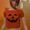 Pumpkin Shirt for La Femme