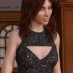 Triangle Cutout Dress for Genesis 3 Female