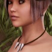 Jungle Fang Necklace/Earrings for V4