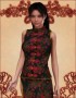Crimson Flower Dress Textures Image