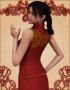 Crimson Flower Dress for V4