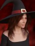 Witch Hat for Genesis 3 Female image