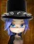Goth Top Hat for Cookie Image