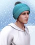 Winter Knit Hat with Pom Pom for M4 image