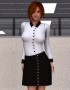 Genericorp: Suede Button Skirt for V4 IMage